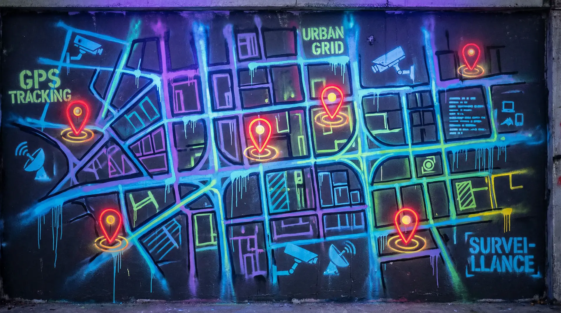 不可撤销电影未删减中文版在线观看 狗仔追踪地图 - 城市涂鸦风格